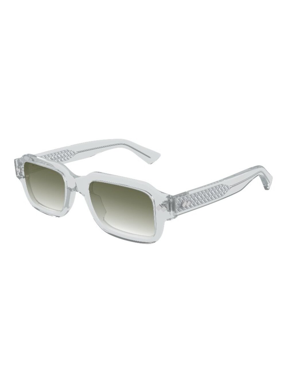 New Bottega Veneta Men's Sunglasses Grey Green Lens Acetate Frame BV1442S 003 51